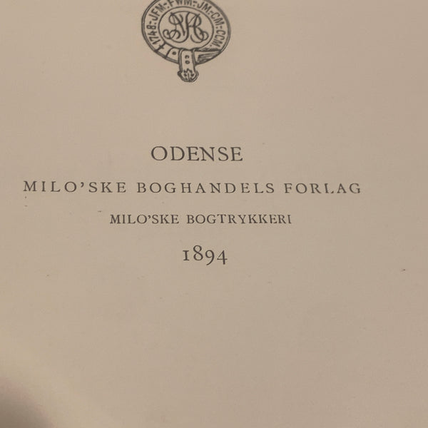 Fadervor, dansk bog af Chr. Richardt, fra 1894. Anden udgave.