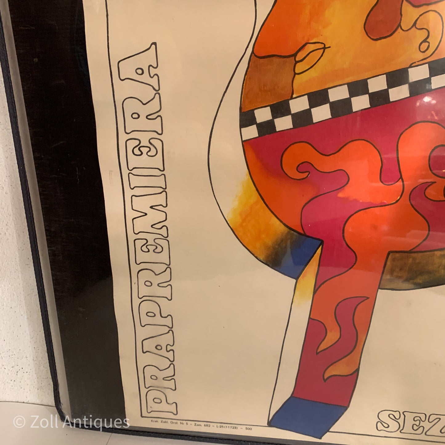 Original Waldemar Swierzy plakat fra 1968