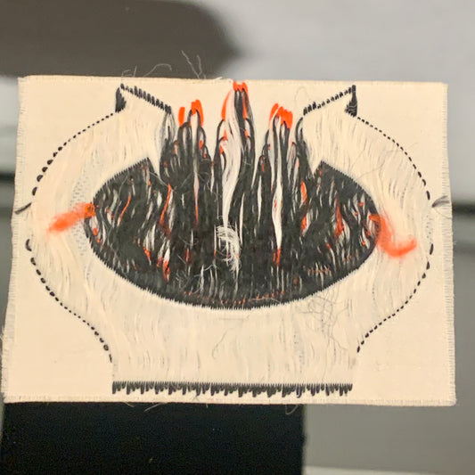 Sjældent mærke, Gardehusarregimentet, fra 1970érne.