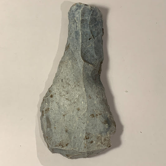 Dansk stenalder. Skindskraber af flint. Jæger stenalder. År : 5200-3200 F.Kr