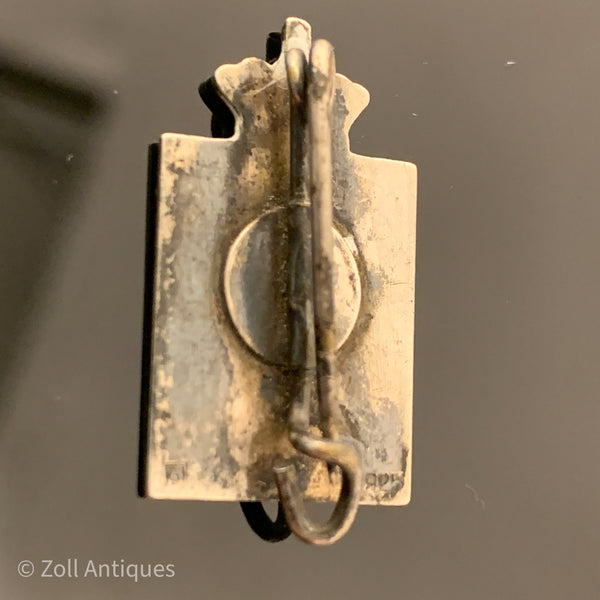 Georg Jensen Chr.X. Royal Seal 1870-1940 with pin