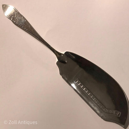 Hans Jacob Møller f.1778. Sølv Fiske Spatel