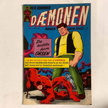 Dæmonen nr.17 1967 er en dansk tegneserie fra 1967, som viser en superhelt i en action-pakket historie. Billedet viser en scene, h