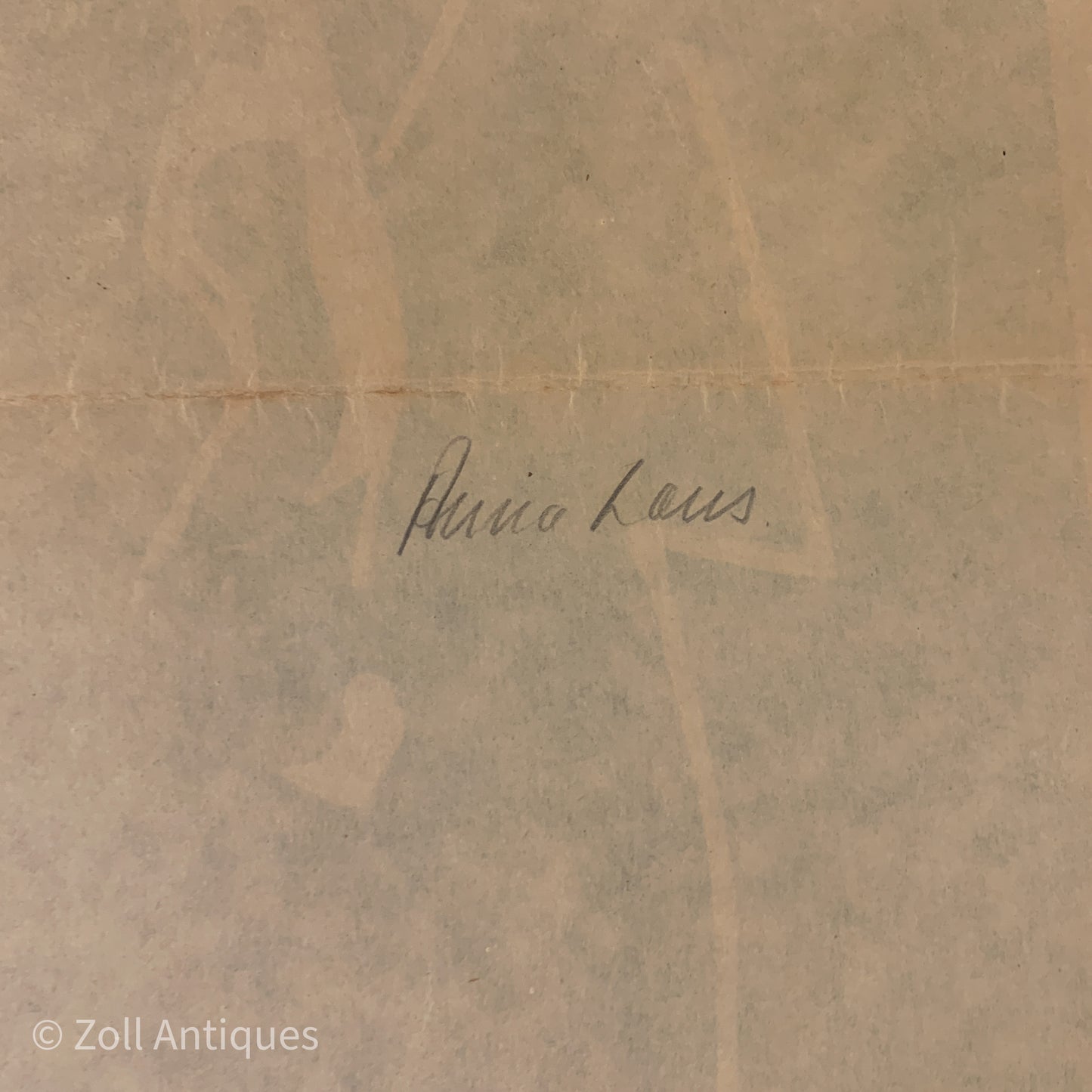 Original Danish Anna Lans movie poster, from 1943.