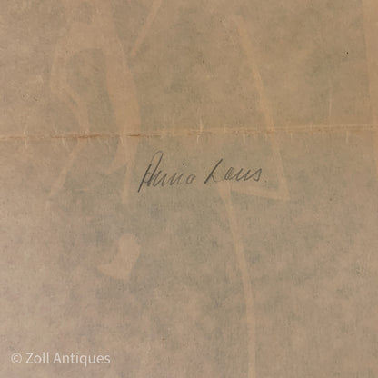 Original Danish Anna Lans movie poster, from 1943.