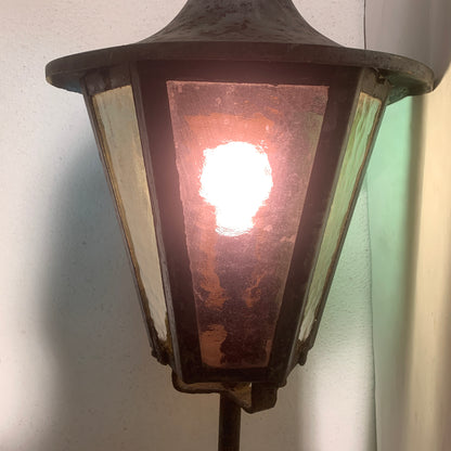 Vintage street lamp from the early 1900s