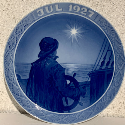 Royal Copenhagen juleplatte 1927
