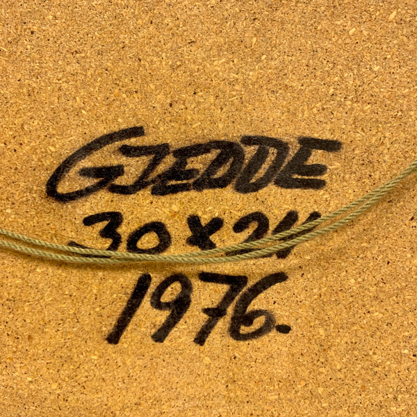 Henning Gjedde(f.1926-1990)abstrakt komposition