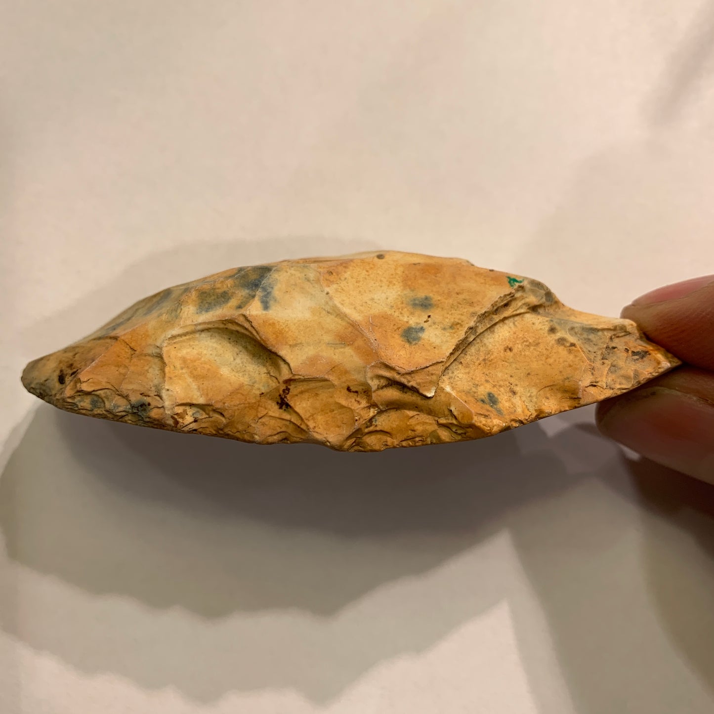 Dansk oldsag, Kerneøkse i flint. Jæger stenalder