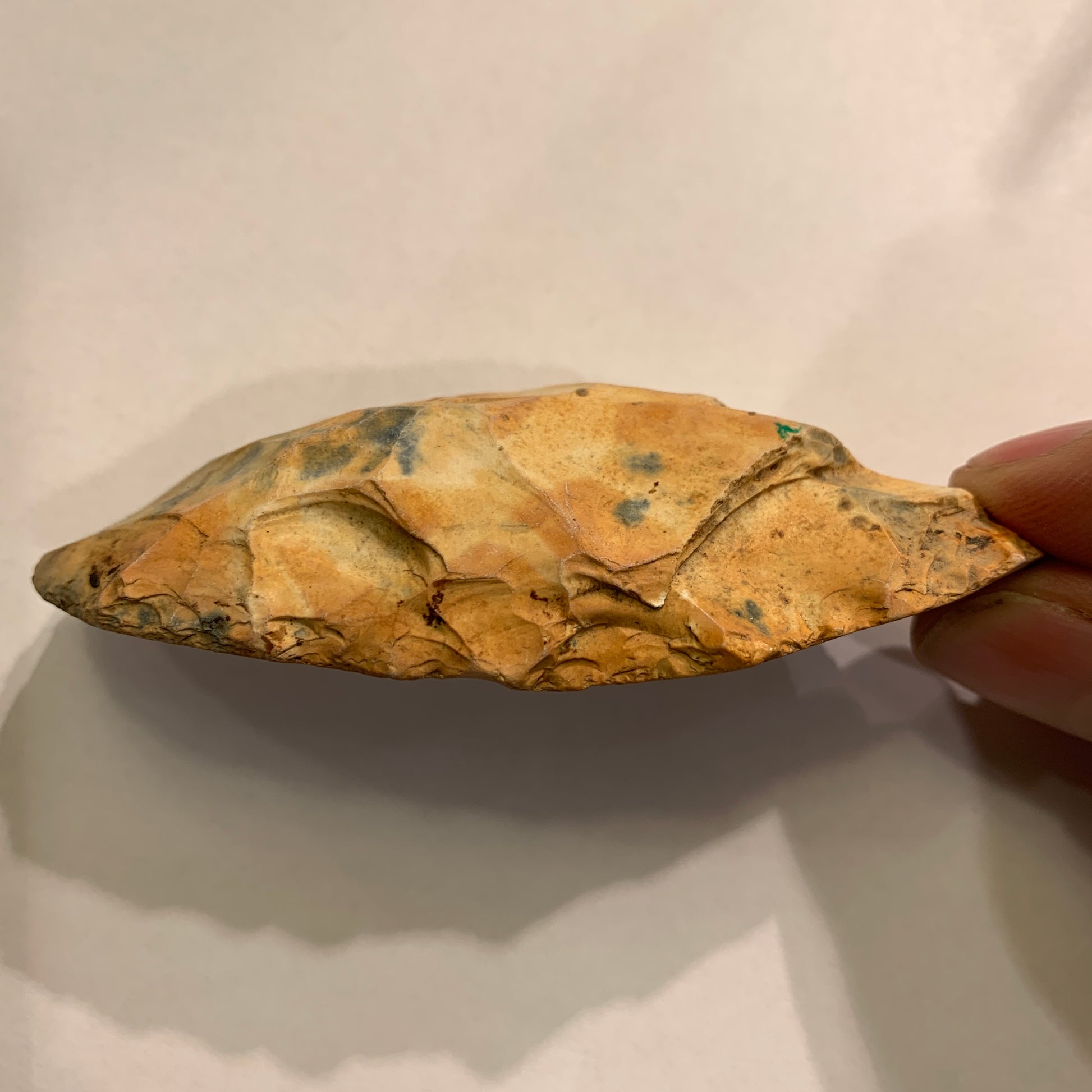 Dansk oldsag, Kerneøkse i flint. Jæger stenalder