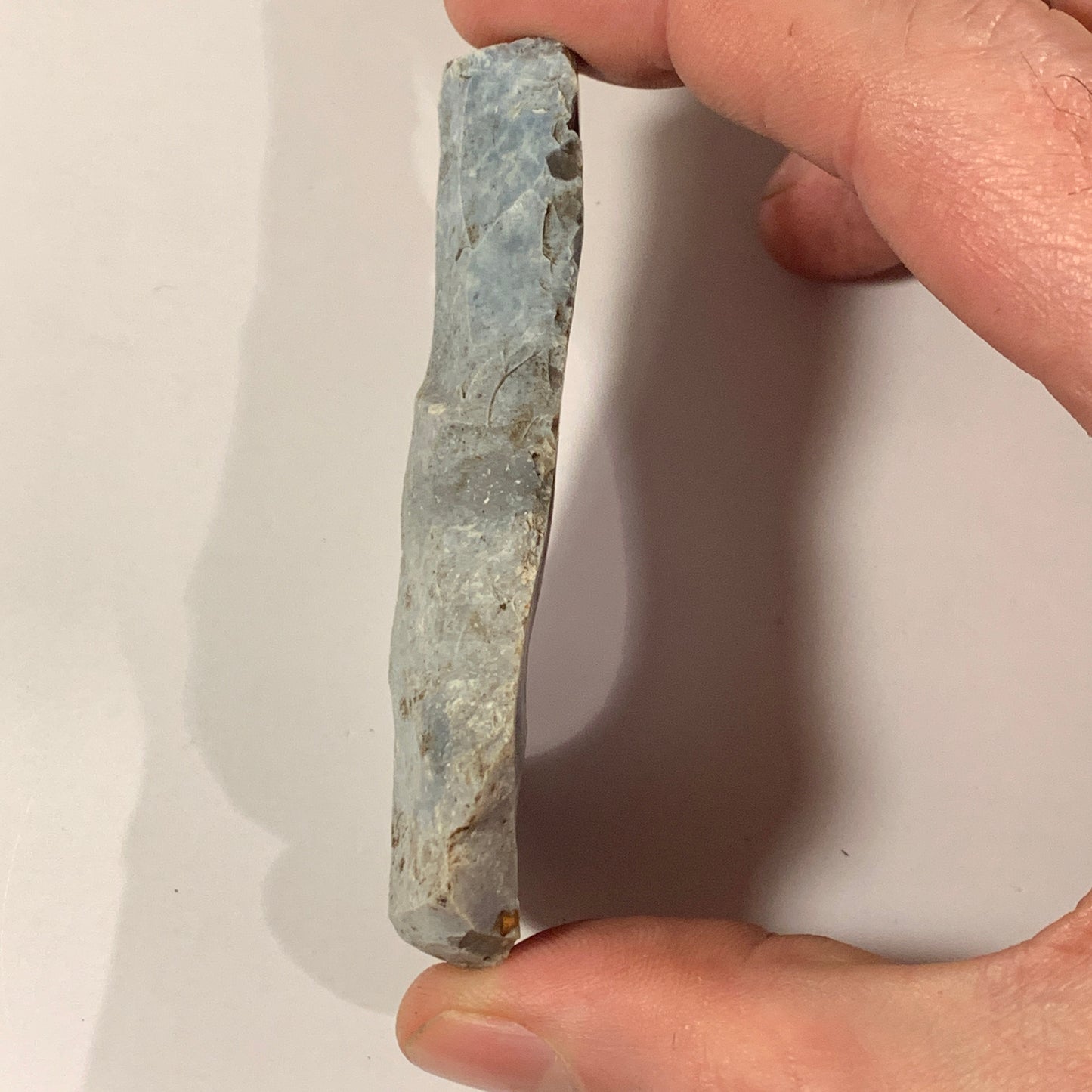 Dansk stenalder. Skindskraber af flint. Jæger stenalder. År : 5200-3200 F.Kr