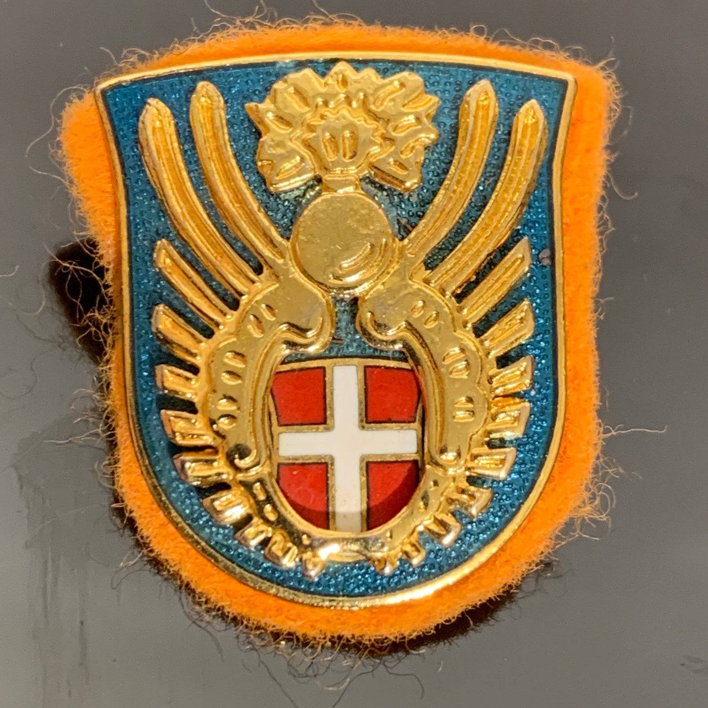 Civil defense badge, small.