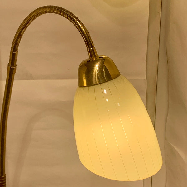 Vintage tre-armet standerlampe, fra 1950érne.