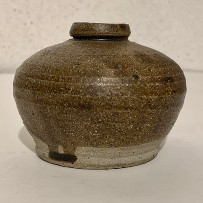 Thai Swankalok stoneware jar, from the 13th-16th centuries.