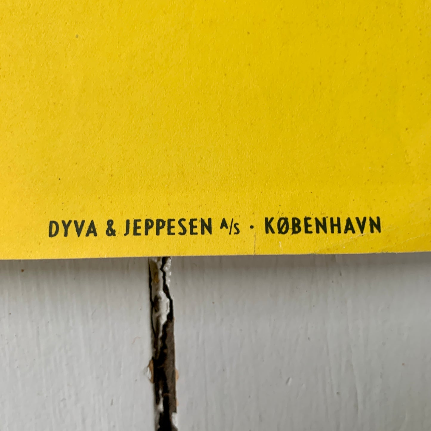 Original Dane &amp; Baxsen clown poster, from the 1960s.