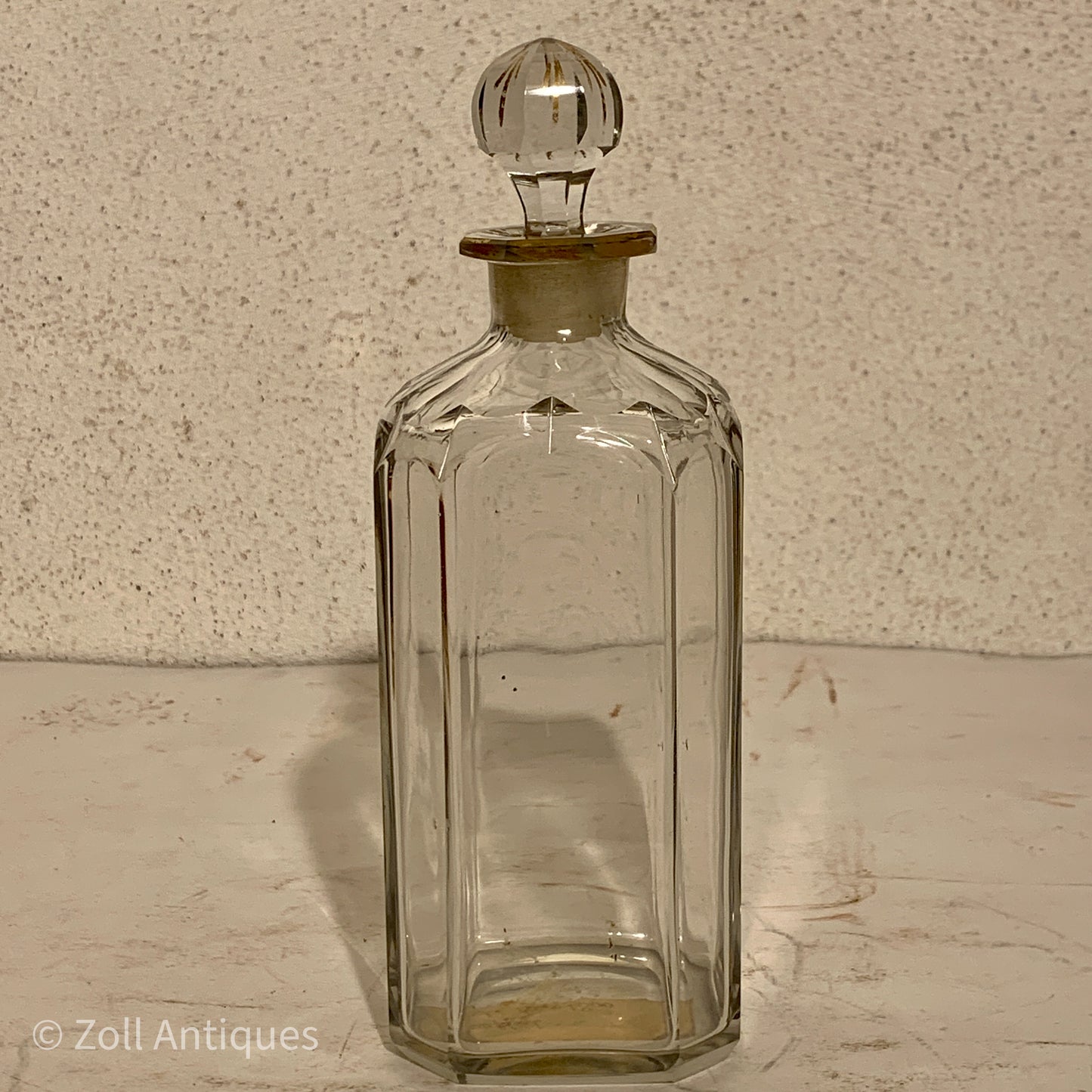 Antik Georgiansk glas karaffel, England ca. år 1800.