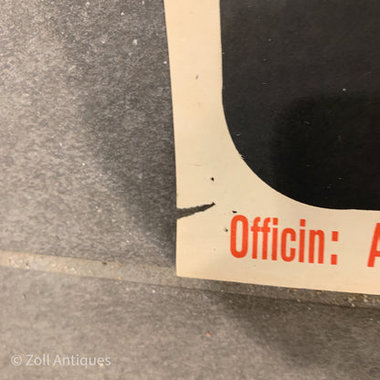 Original Danish “A Love Intermezzo” movie poster, from 1944.