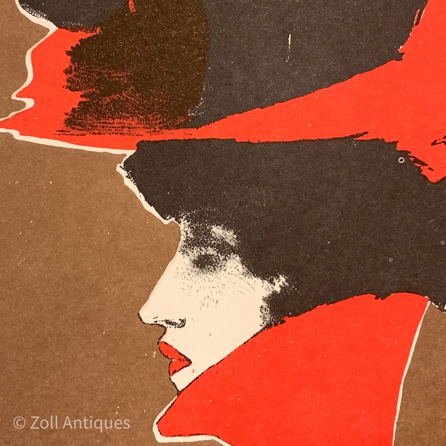 Vintage fransk plakat