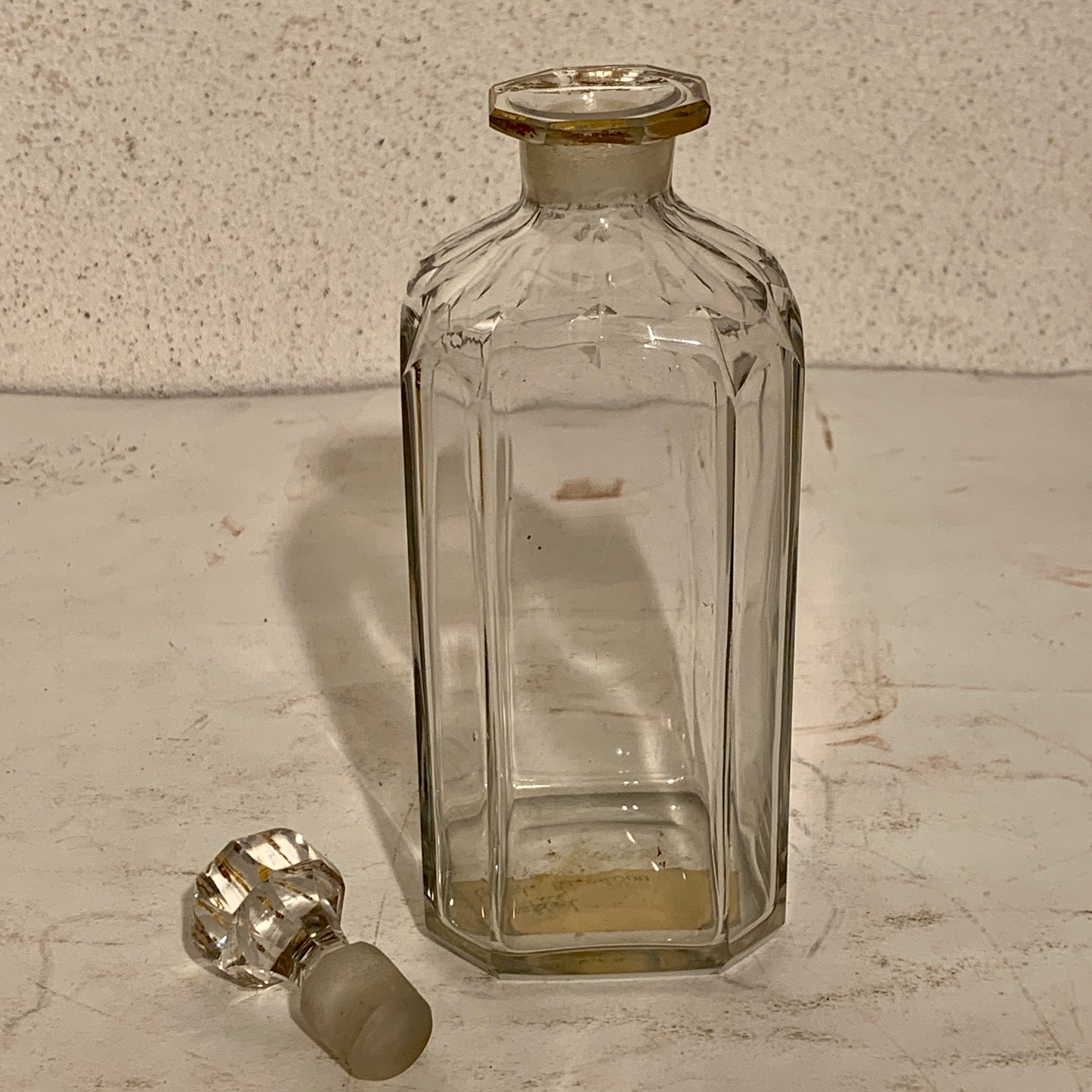 Antik Georgiansk glas karaffel, England ca. år 1800.