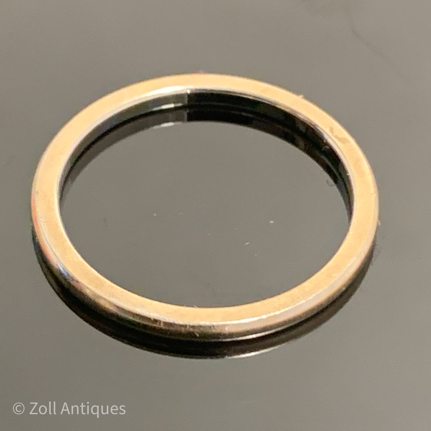 Bent Eriksson, 14 karat hvid guld ring