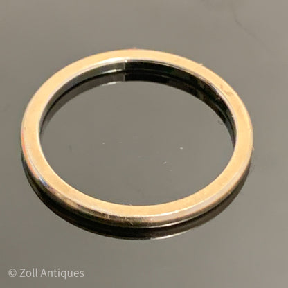 Bent Eriksson, 14 karat hvid guld ring