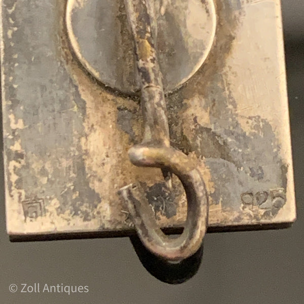 Georg Jensen Chr.X. Royal Seal 1870-1940 with pin