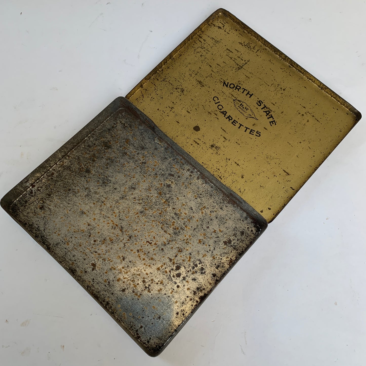 Older tin box, North state.
