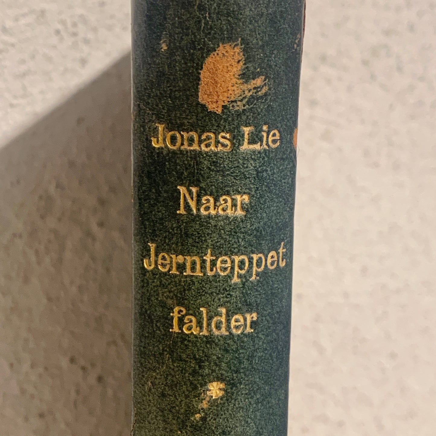 Naar jernteppet falder, af Jonas Lie, fra 1901. 1.Udg. 1.Opl.