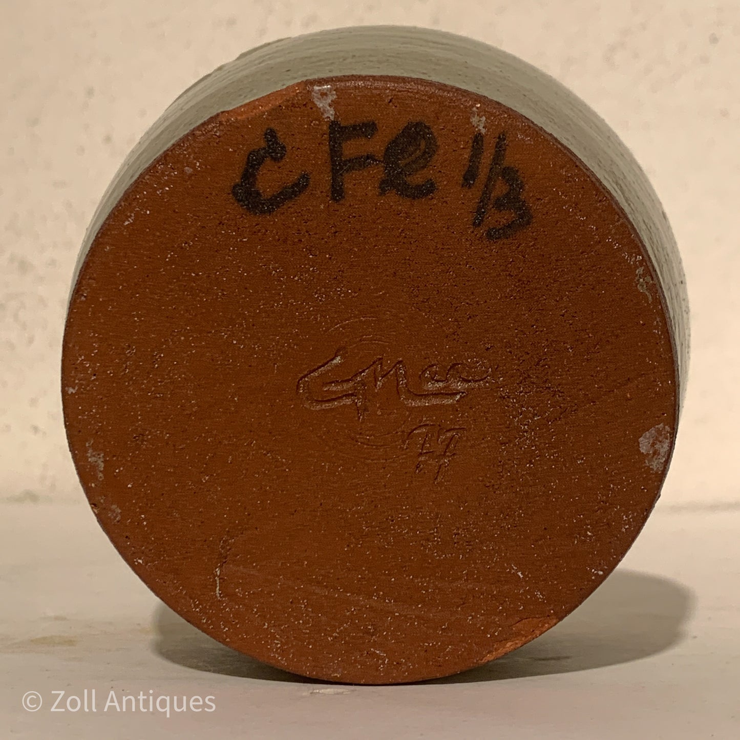 Gudrun Meedom (f.1911-2011) keramik krukke fra 1977