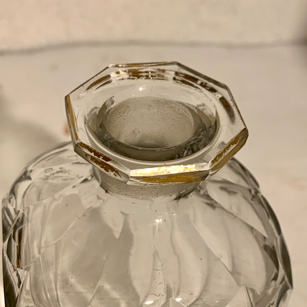 Antik Georgiansk glas karaffel, England ca. år 1800.