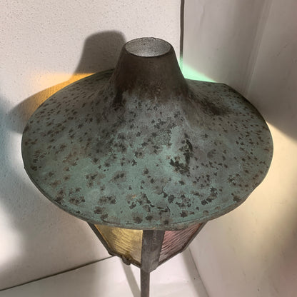 Vintage street lamp from the early 1900s