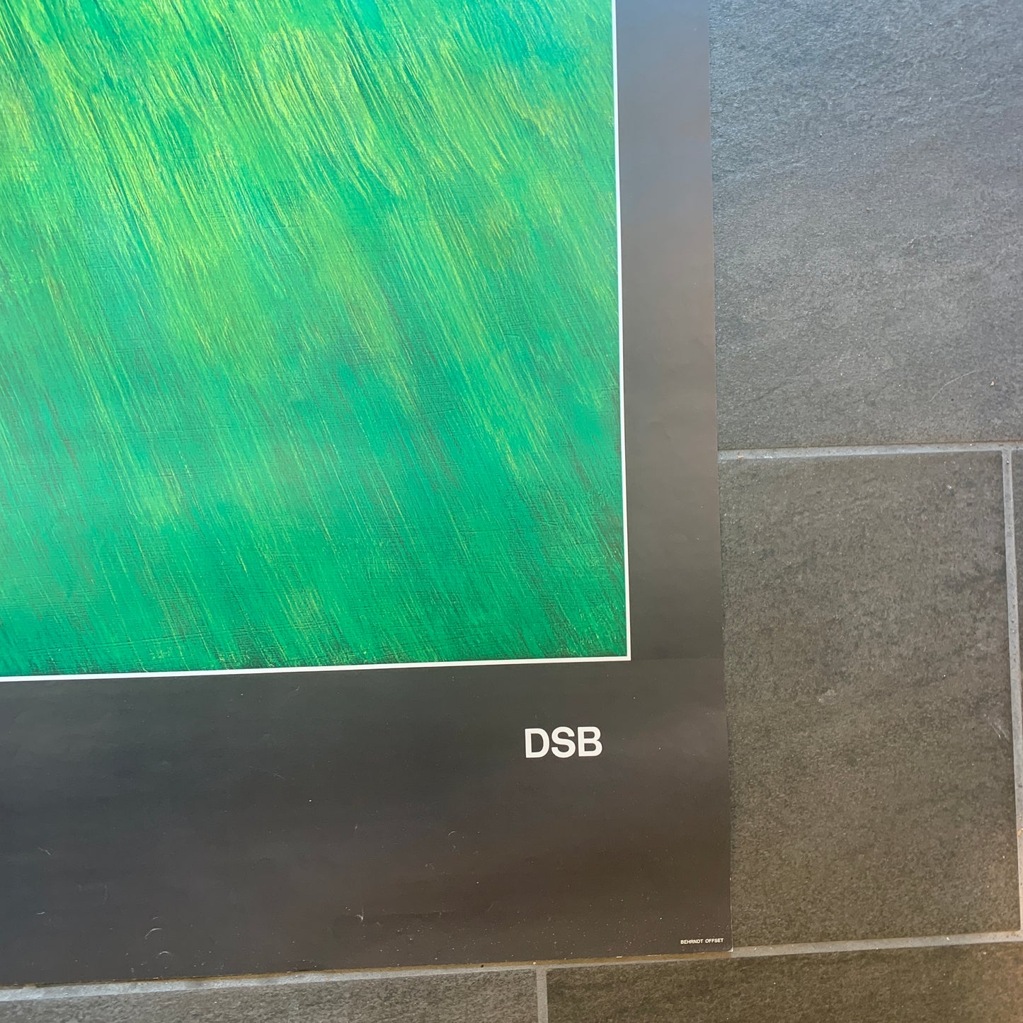 Buster Bruun, vintage DSB poster, from 1977/1978