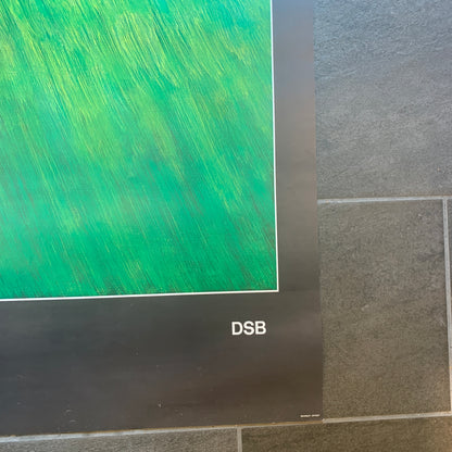 Buster Bruun, vintage DSB poster, from 1977/1978