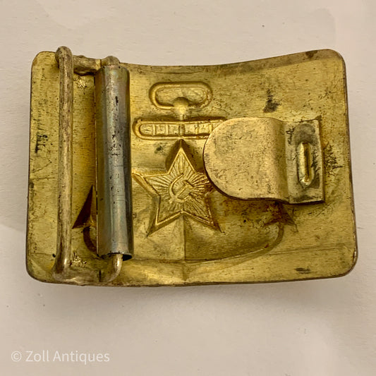 Original vintage Sovjet USSR Navy bæltespænde