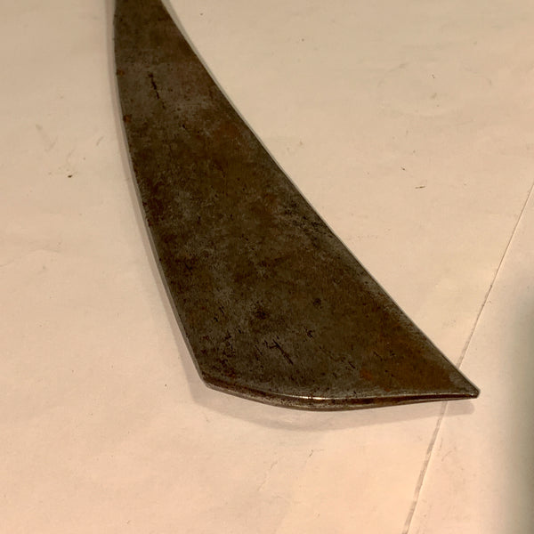 Antik Kalimantansk parang laktok sværd, Indonesien. Fra 1800 tallet.