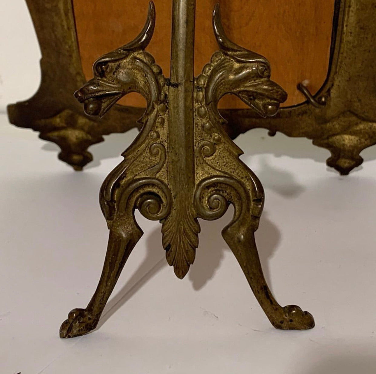 Antik Fransk Napoleon 3 Bordspejl