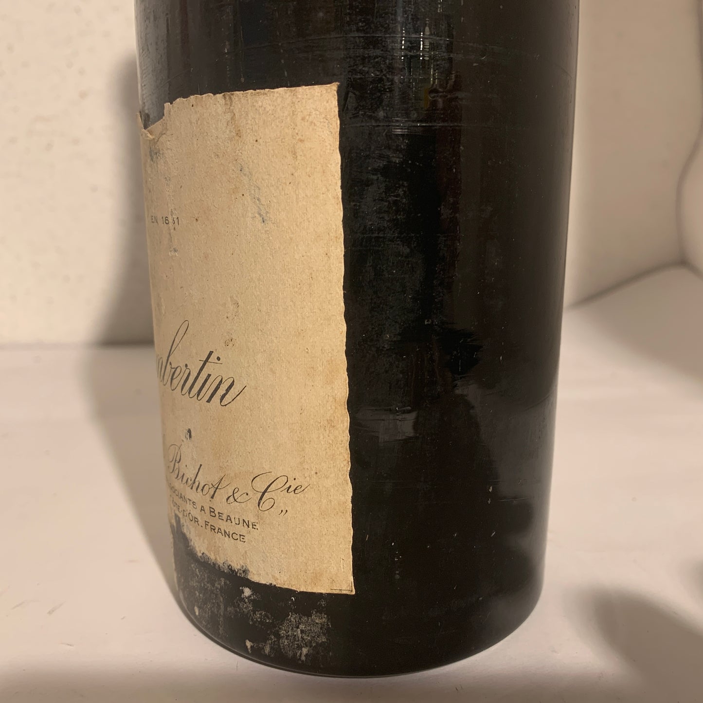Gevrey-Chambertin 1933 vintage Burgundy red wine