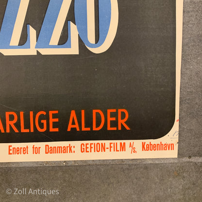 Original Danish “A Love Intermezzo” movie poster, from 1944.