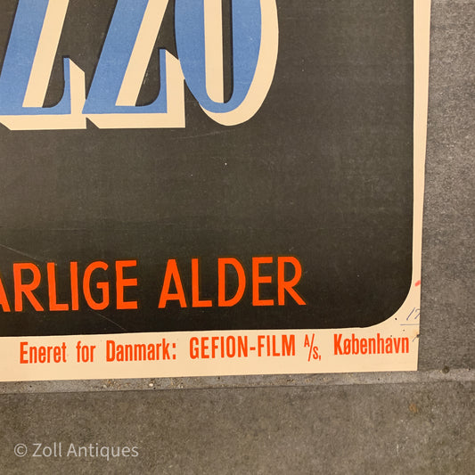 Original dansk “Et kærligheds intermezzo” film plakat, fra 1944.