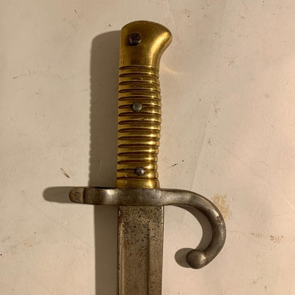 Fransk M1866 Chassepot sværd bajonet