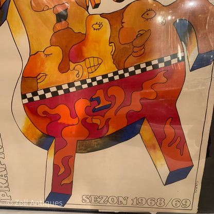 Original Waldemar Swierzy plakat fra 1968