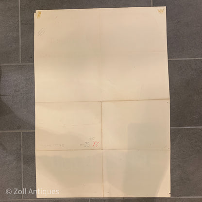 Original Danish “A Love Intermezzo” movie poster, from 1944.