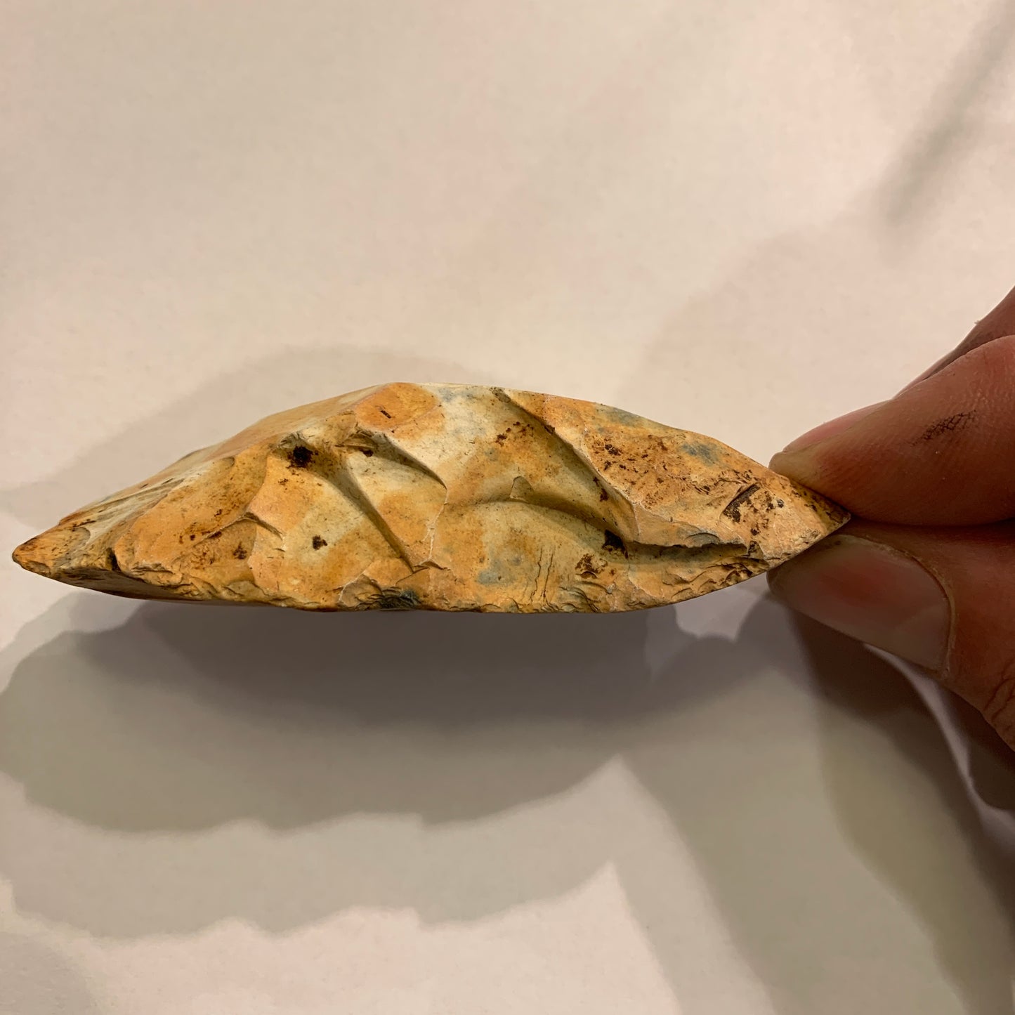 Dansk oldsag, Kerneøkse i flint. Jæger stenalder