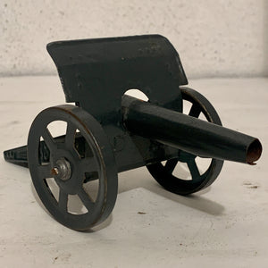 Antik blik legetøjs kanon, fra start 1900 tallet.