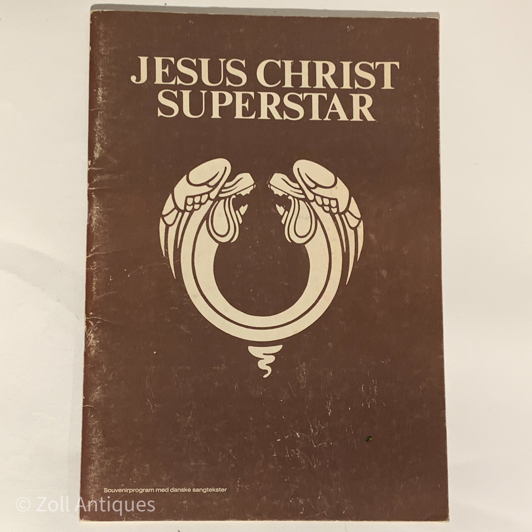 Originalt Teaterprogram, Jesus Christ Superstar, fra 70erne
