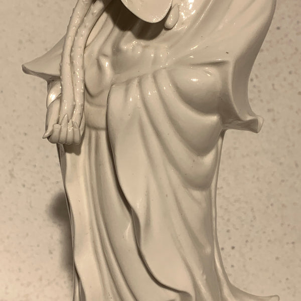 Blanc de Chine Guanyin porcelæns figur