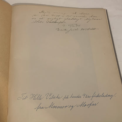 Our Father, Danish book by Chr. Richardt, from 1894. Second edition.