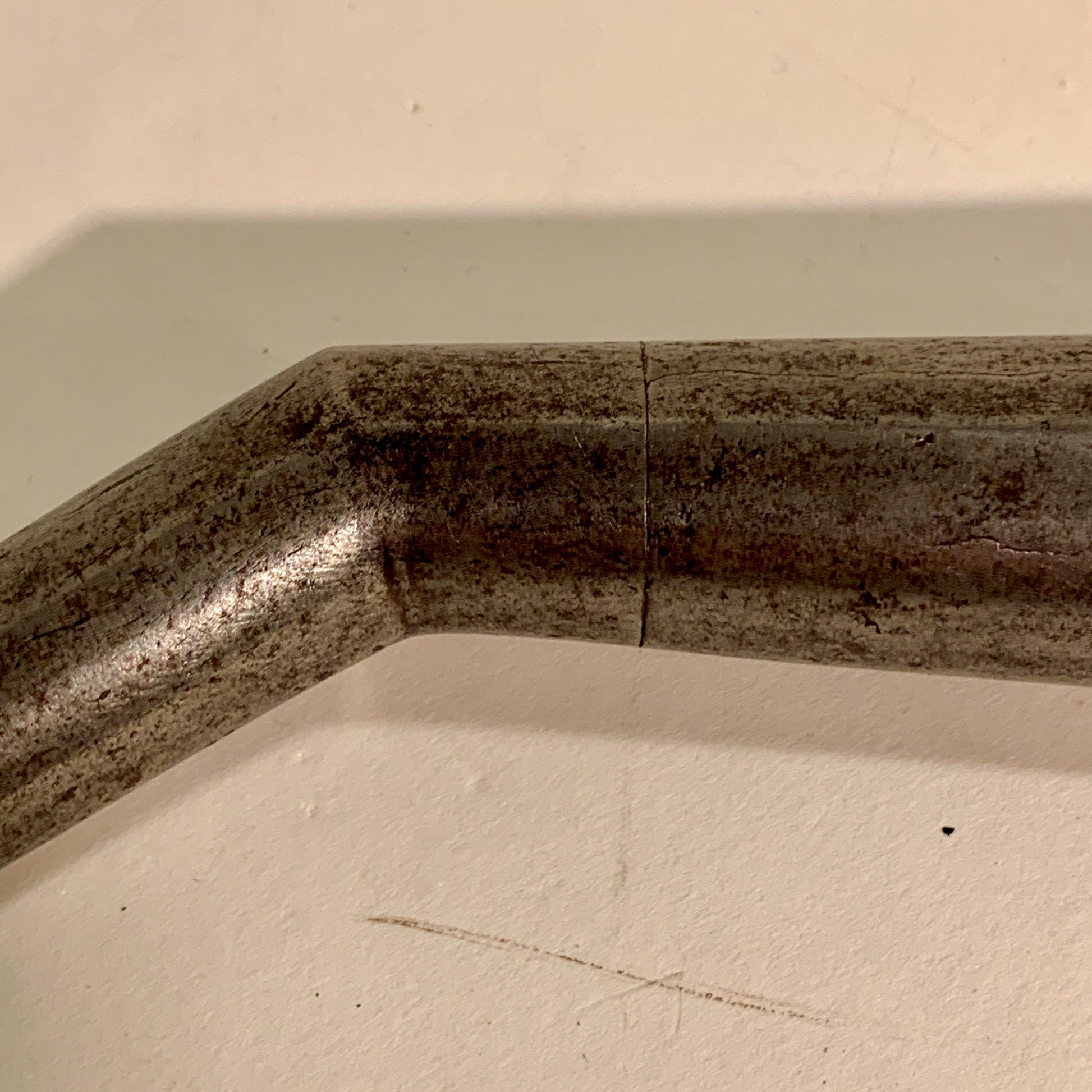 Antik Kalimantansk parang laktok sværd, Indonesien. Fra 1800 tallet