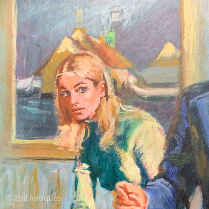 Mogens Amdi Thorsen. Gouache på papir