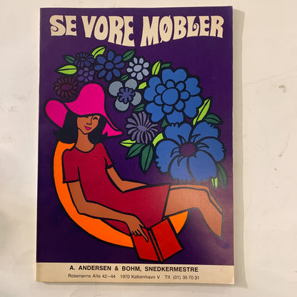 A. Andersen & Bohm. Møbel katalog fra 1970
